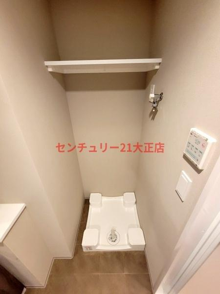 Louis Residence 弁天町の洗面所|★室内洗濯パン★