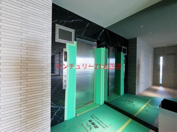 エスリードレジデンス弁天町グランデのエントランス
