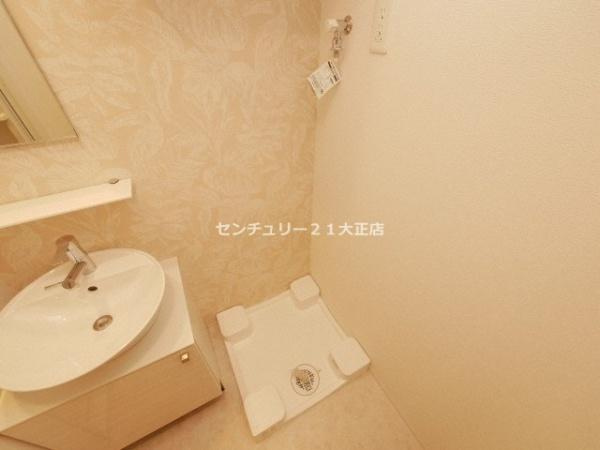 エスリードレジデンス弁天町グランデの洗面所