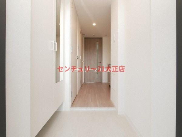 エスリードレジデンス弁天町グランデの玄関