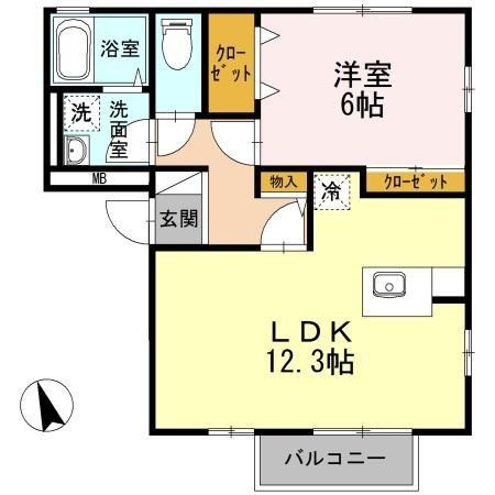 【間取り】 |  ロイヤル　ウェルス  