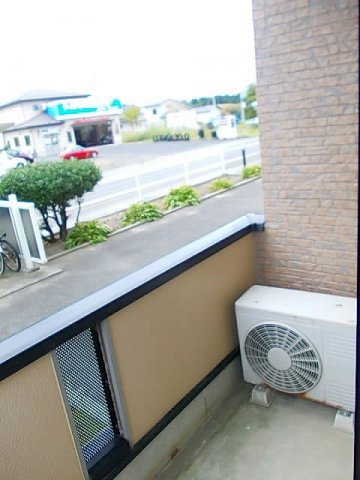 フロールのバルコニー|バルコニー付きです