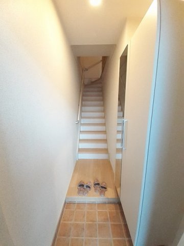 ノイカルムＤの玄関|きれいな玄関です