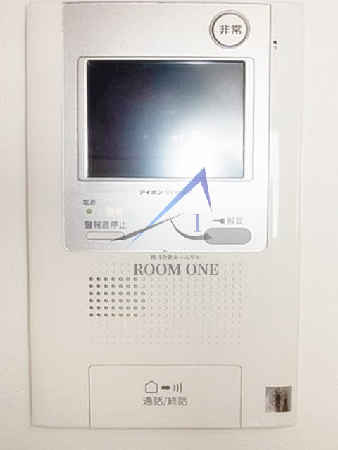 AZEST千鳥町の設備|モニター付きインターホンです。