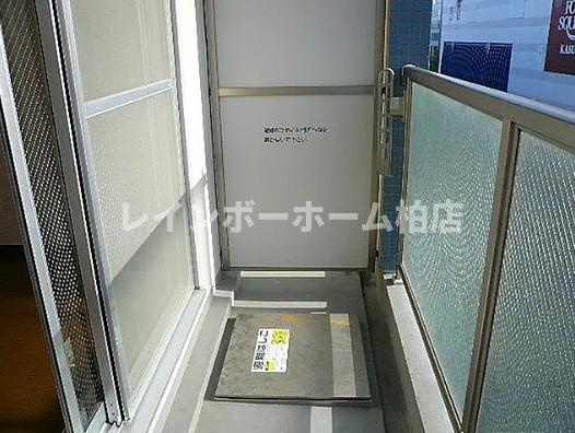 特典：仲介手数料が50％OFFです‼のバルコニー|暖かな日差しのふりそそぐバルコニー
