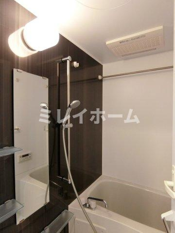 シェル上池台の浴室