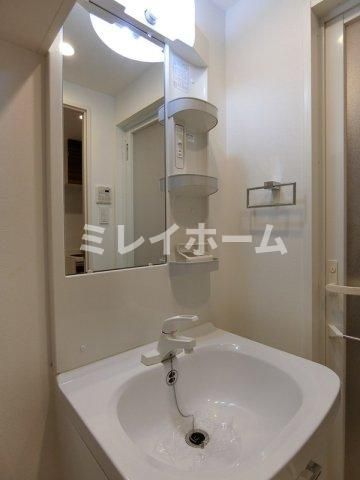 シェル上池台の洗面所