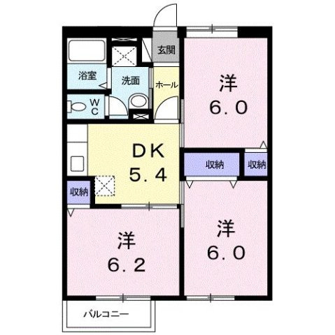 【間取り】 | グリーンハイツ