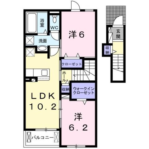 【間取り】 | ラ・シャトレⅠ