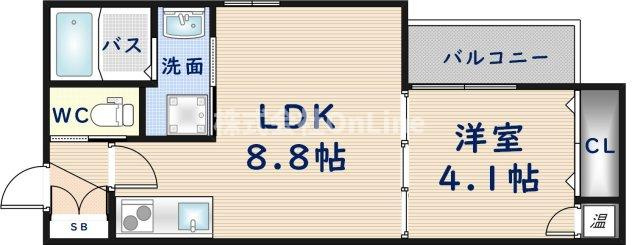 【間取り】 | グリッター長田