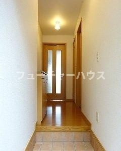ラポールＢの玄関|落ち着いた玄関です