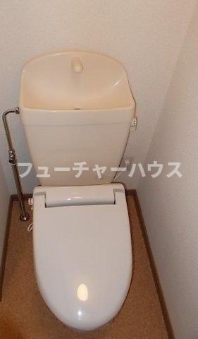 ラポールＢのトイレ|トイレもきれいです