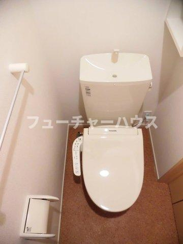 スカイブリーズ　Ｂのトイレ|落ち着いた色調のトイレです