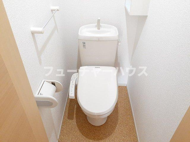 Ｋ’ｓル・クープルⅣのトイレ|コンパクトで使いやすいトイレです