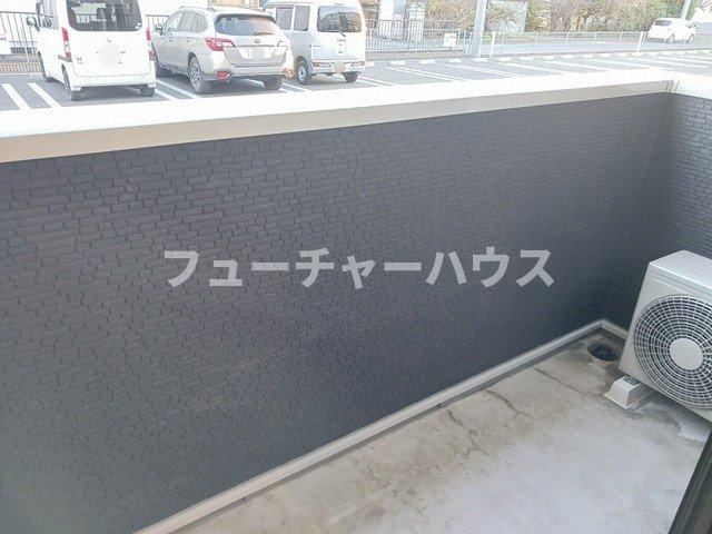 プラシードＫ　Ｂのバルコニー|開放的で明るい空間を演出してくれるバルコニーです