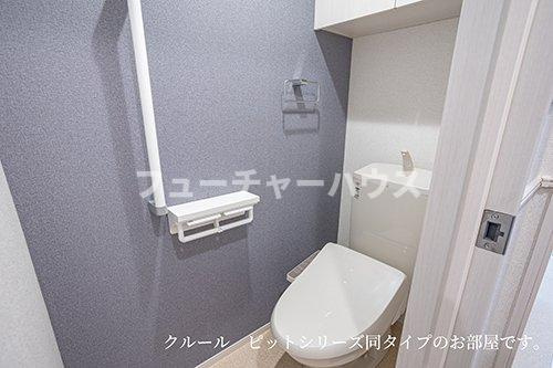 ヴィアラッテアのトイレ|清潔感のあるトイレです