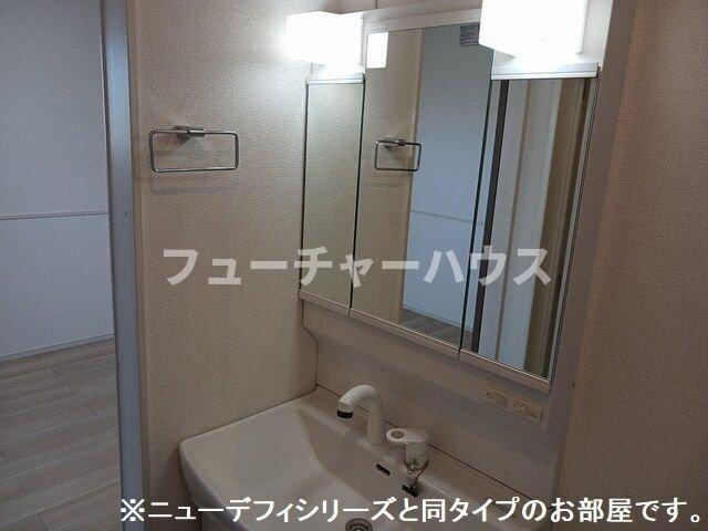 トレジャーの洗面所|広い洗面スペース