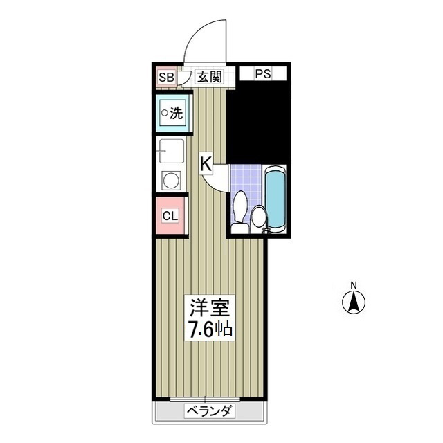 ペアハイツ世田谷の間取り