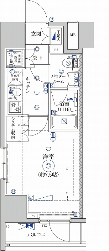セジョリ板橋坂下の間取り