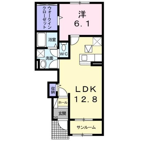 フェデールの間取り