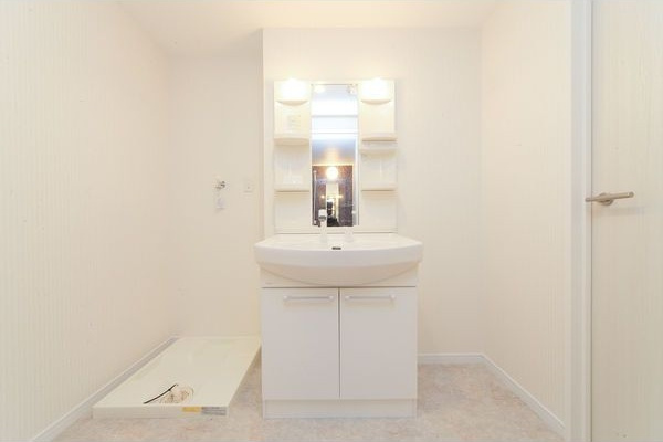 シェルコートの洗面所