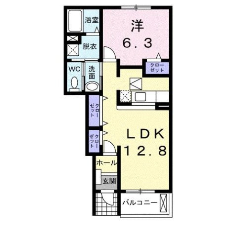【間取り】 | エストレーブ里　Ⅱ