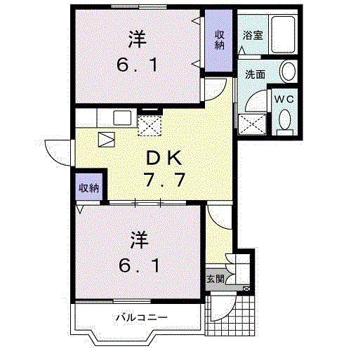 【間取り】 | サンライズ倉持