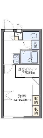 【間取り】 | レオパレスパインマノワール