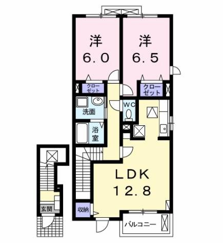プラシード・カーサ　Ⅰの間取り
