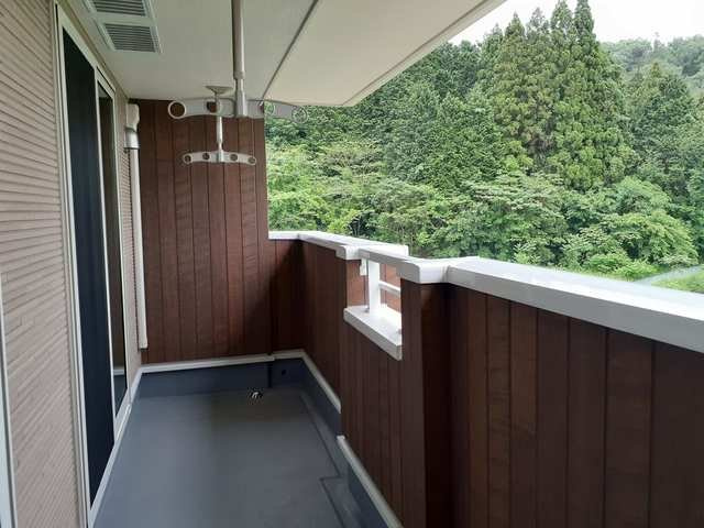 カーサ　セレノのバルコニー
