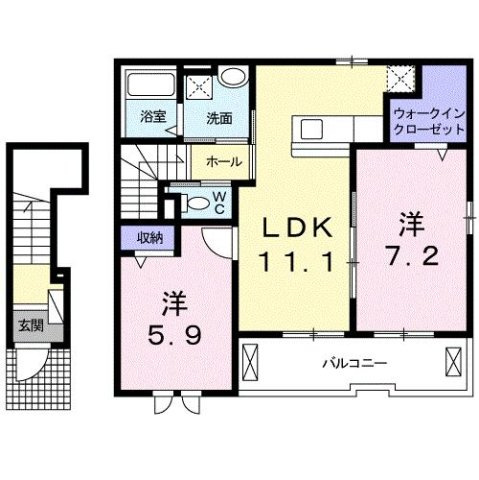 カーサ　セレノの間取り