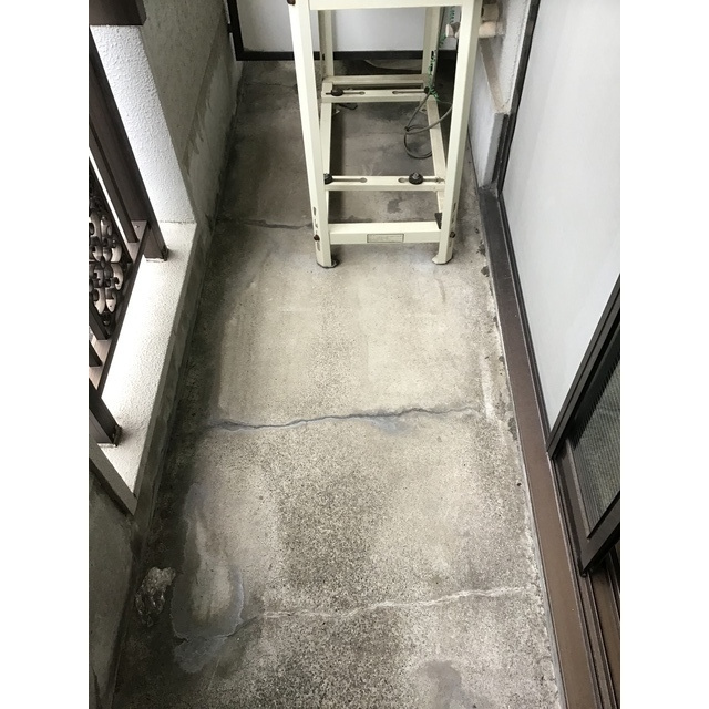 本間ビルのバルコニー