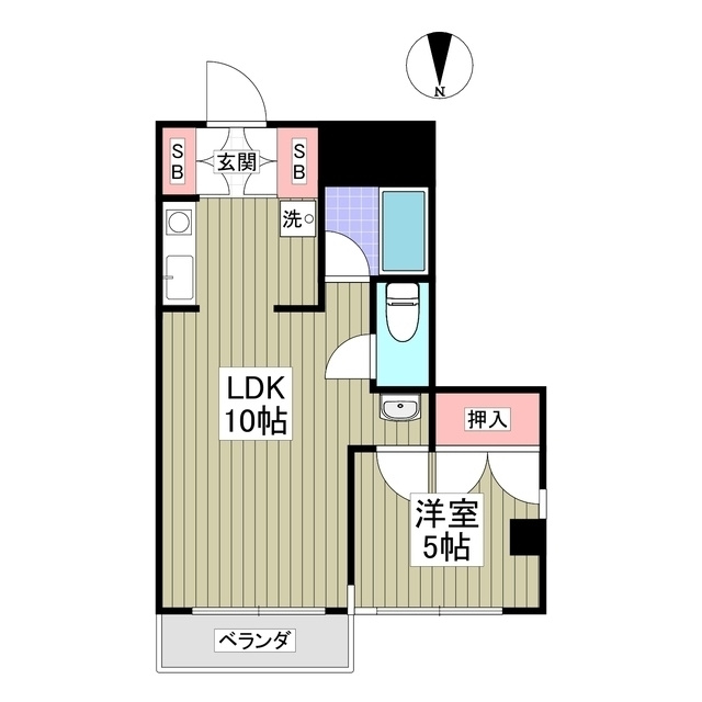 本間ビルの間取り