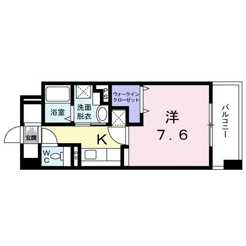 カーサ　フィーネの間取り