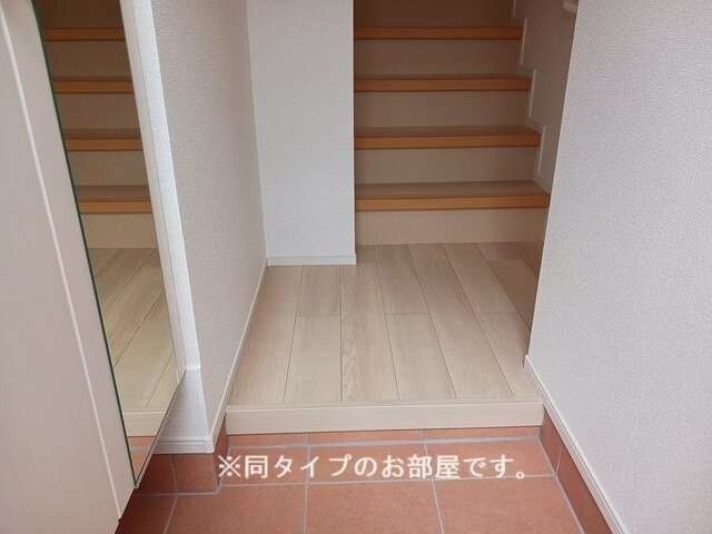 カーサ・ヴェルデの玄関