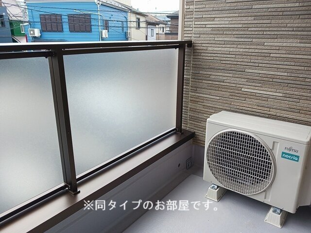 カーサ・ヴェルデのバルコニー
