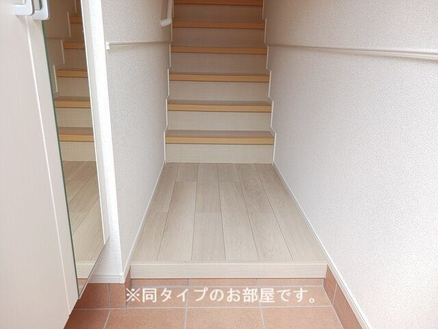 カーサ・ヴェルデの玄関