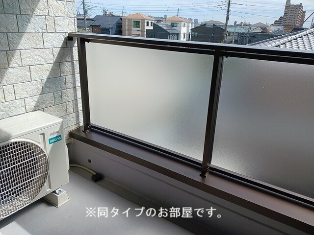 カーサ・ヴェルデのバルコニー