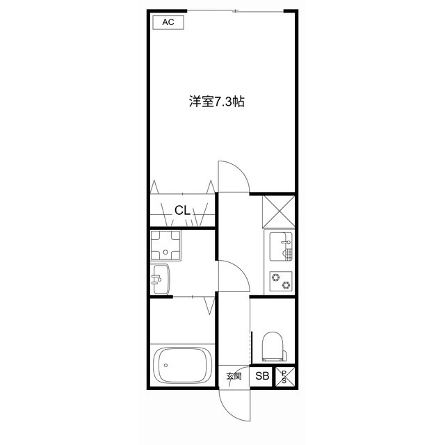 MQuarto堀切菖蒲園の間取り