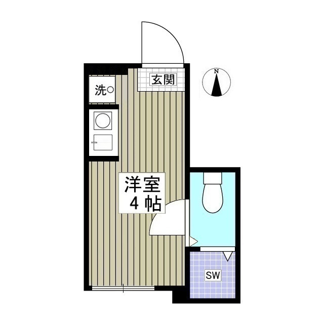 サークルハウス舎人弐番館の間取り