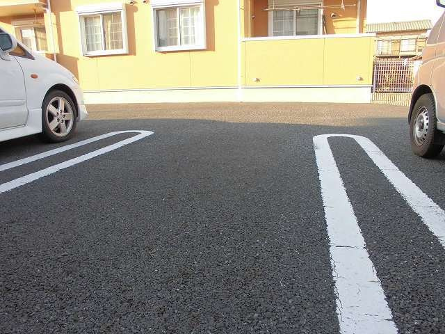 エステルリッツの駐車場