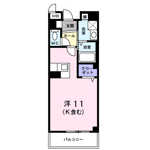 ハーヴェストの間取り