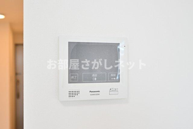 長楽町屋レジデンス【おとり物件なし】#学生・社会人にオススメ！初期費用分割払いOK！のセキュリティ|モニター付オートロック