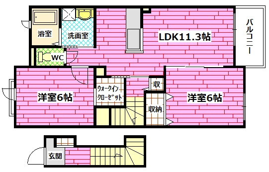 ステップ.1の間取り