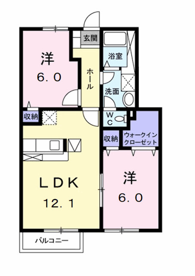 【間取り】 | コーポラス高塚