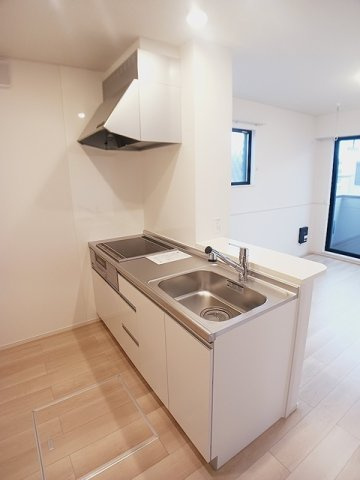 テラスＭ３　Ⅱのキッチン|キッチンでお料理をお楽しみください