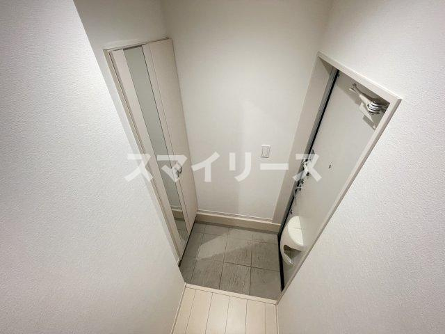 グリュックカシワの玄関