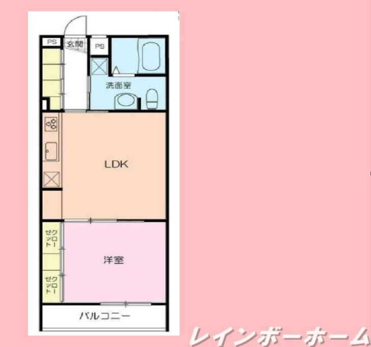 【仲介手数料：50％OFF】対象物件！の間取り