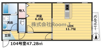【間取り】 | メイプルコート