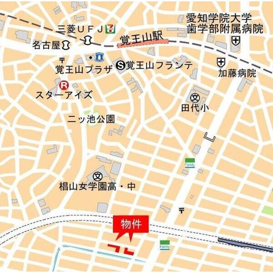 【地図】 | セレブ覚王山　WEST棟